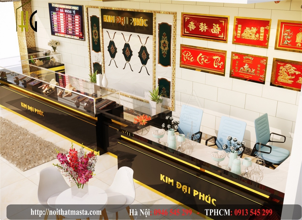 Thiết kế nội thất tiện vàng - chị yến